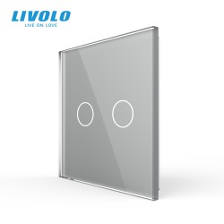 Plaque 2 boutons - Livolo