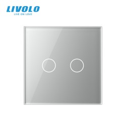 Plaque 2 boutons - Livolo