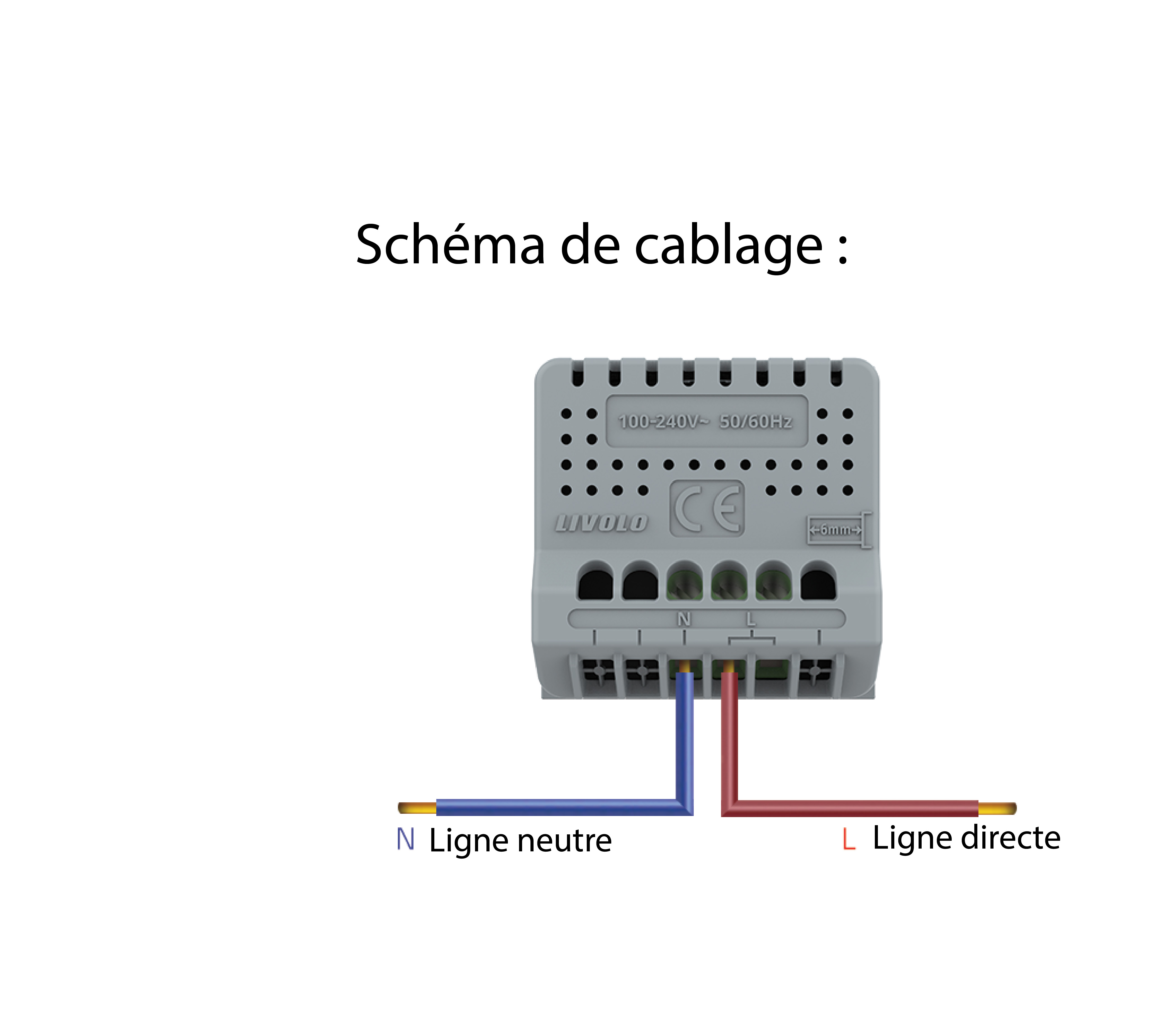 Schéma installationcapteur sonore et lumineux zigbee